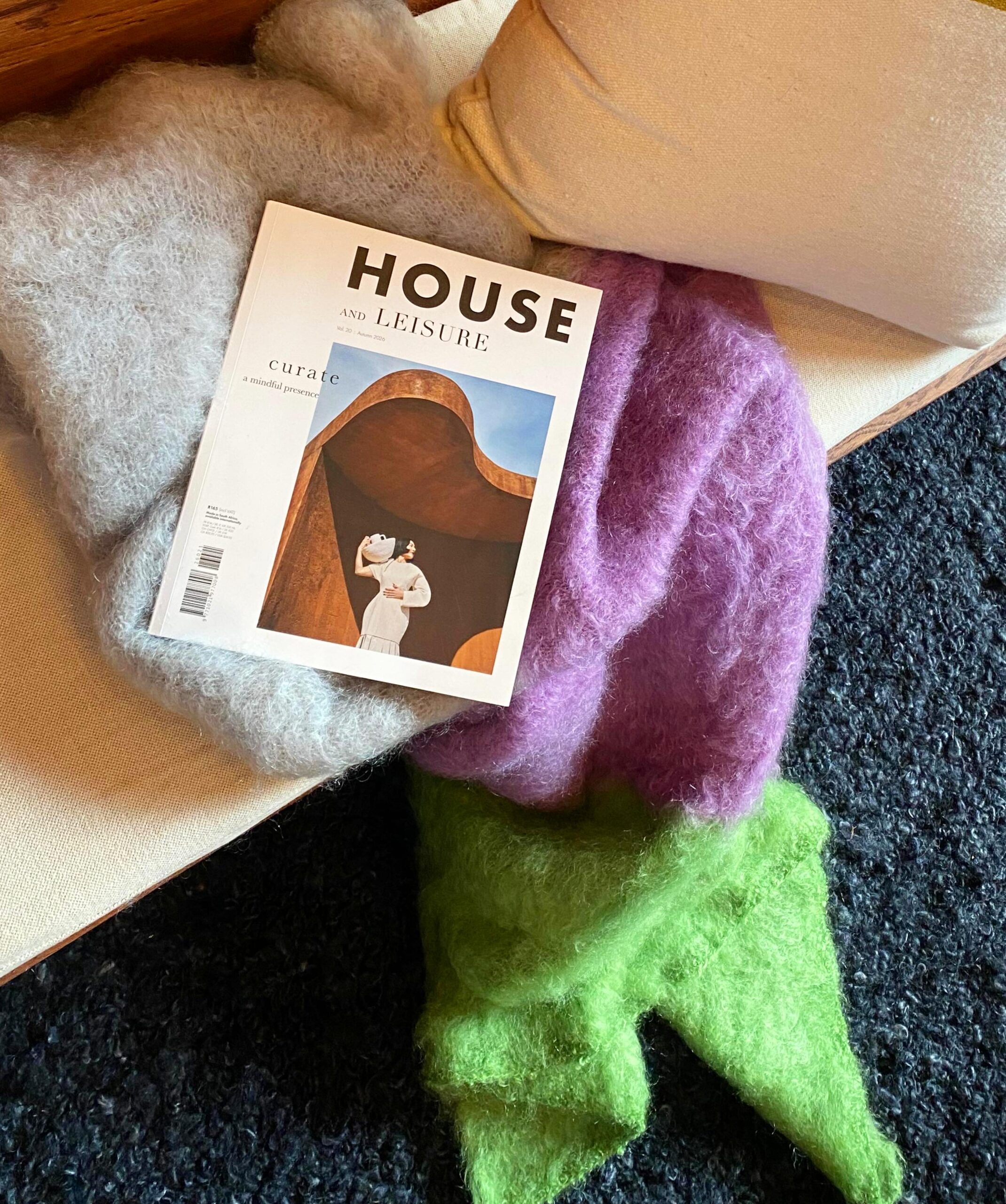 Purple Mohair Throw - Image 3